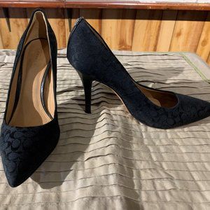 Coach Signature Linen Pumps